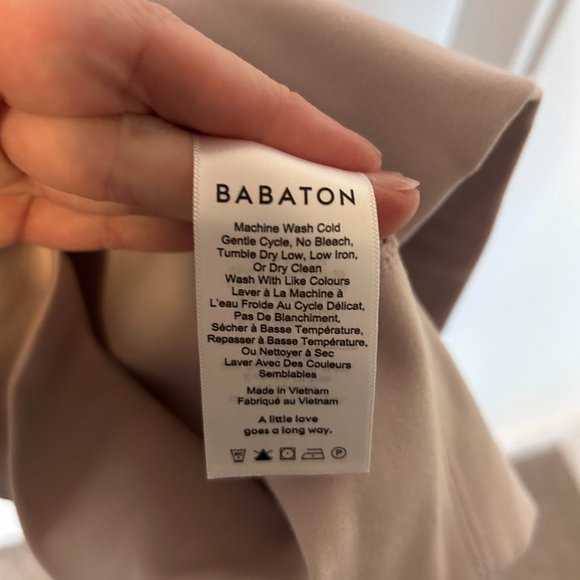 *SOLD* BABATON | Aritizia Miguel Bodycon Mini Dress | Lavender | Small - Picture 5 of 5